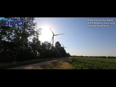 UAV industriali Drone per uso professionale Sorveglianza agricola Motore elettrico ad ala fissa