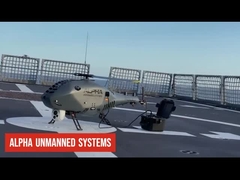 UAV Drone Aeromobili industriali Professionali Alfa Sistemi senza equipaggio Elicottero a motore a pistoni